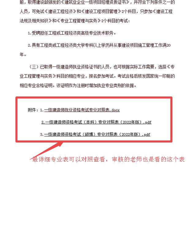 2024年一建报考条件相关全解！含专业、学历、工作年限等快收藏(图6)